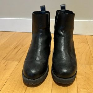 MIA heeled black boot